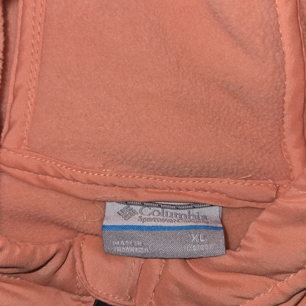Columbia Kids' Hoodie - Peach and Coral - Picture 2 of 2